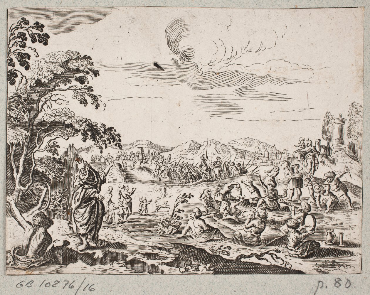 Illustration til Adam Olearius, "Persisk Rosenthal af en genial digter Schich Saadi […]", Slesvig 1660 af J. Muller