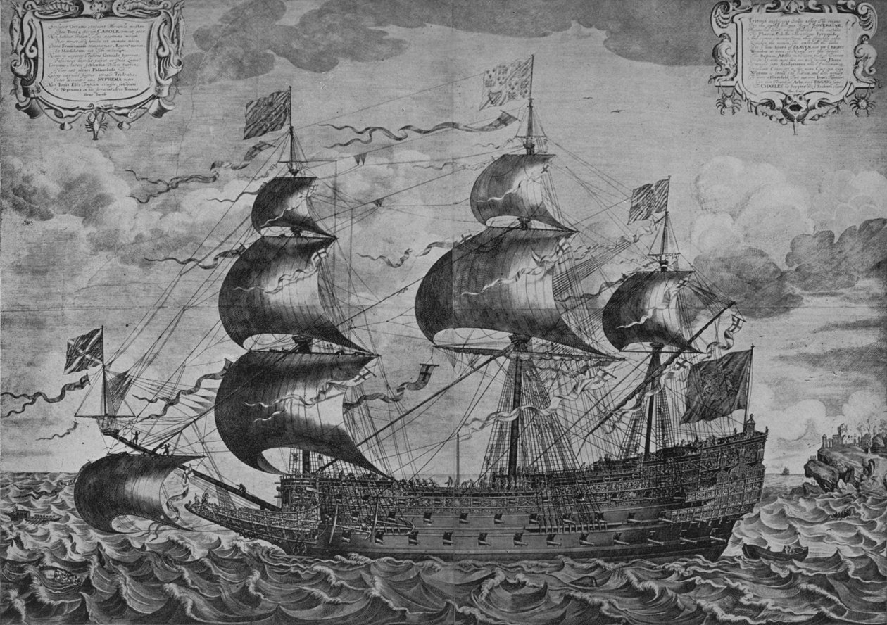 Havets suveræne, c1637 af J. Payne