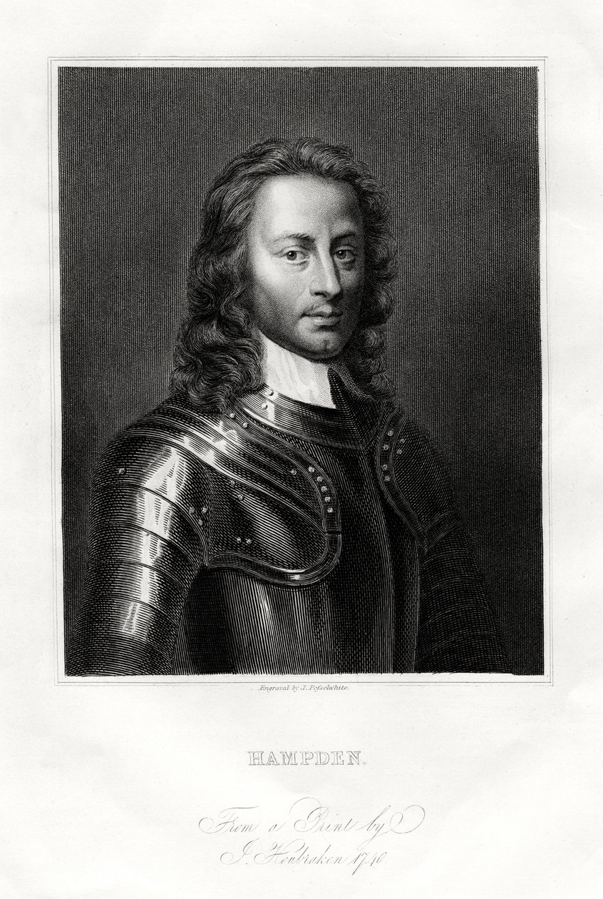 John Hampden Esquire, 1800-tallet af J. Posselwhite