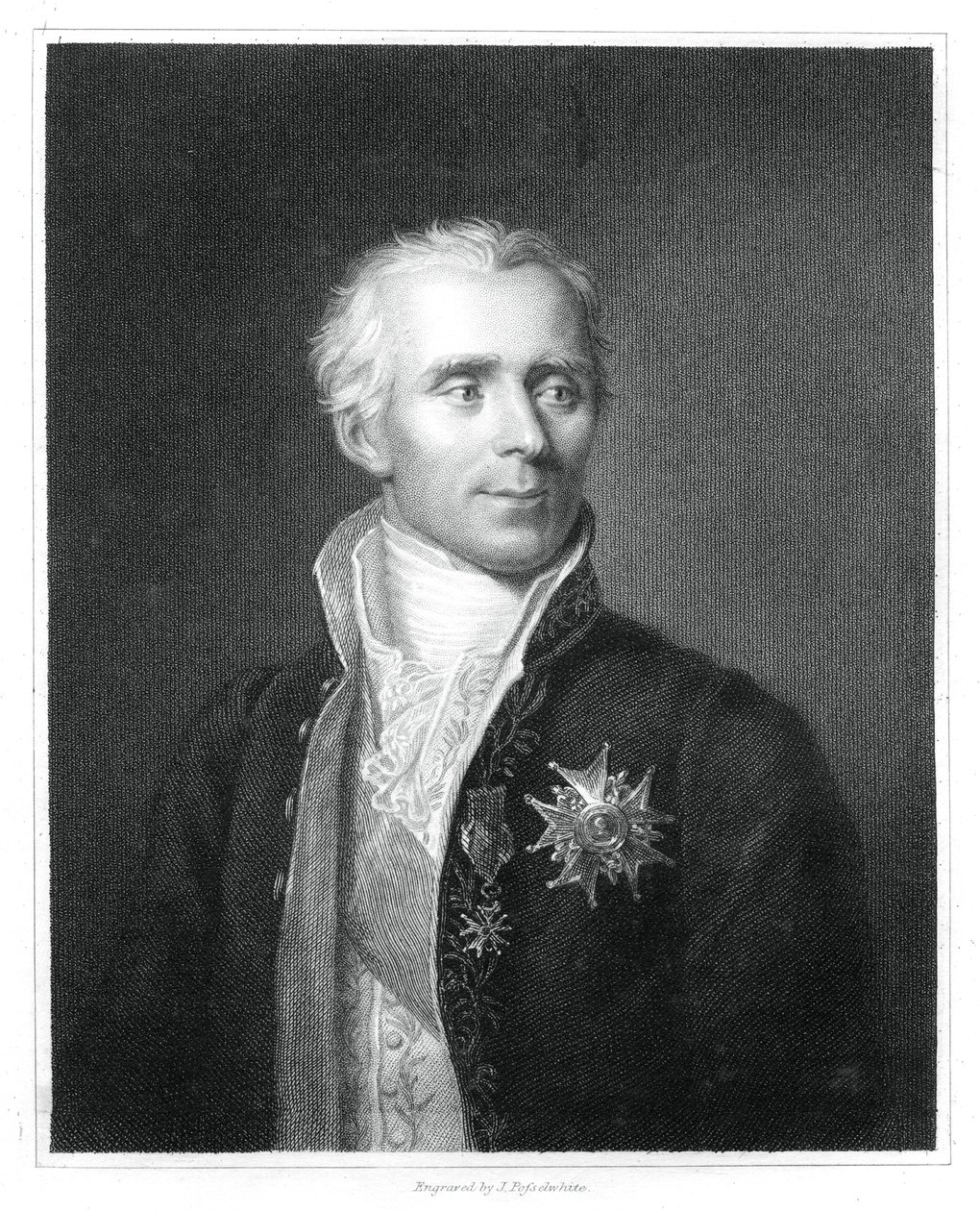Pierre Simon Laplace, fransk matematiker og astronom, 1833. af J. Posselwhite
