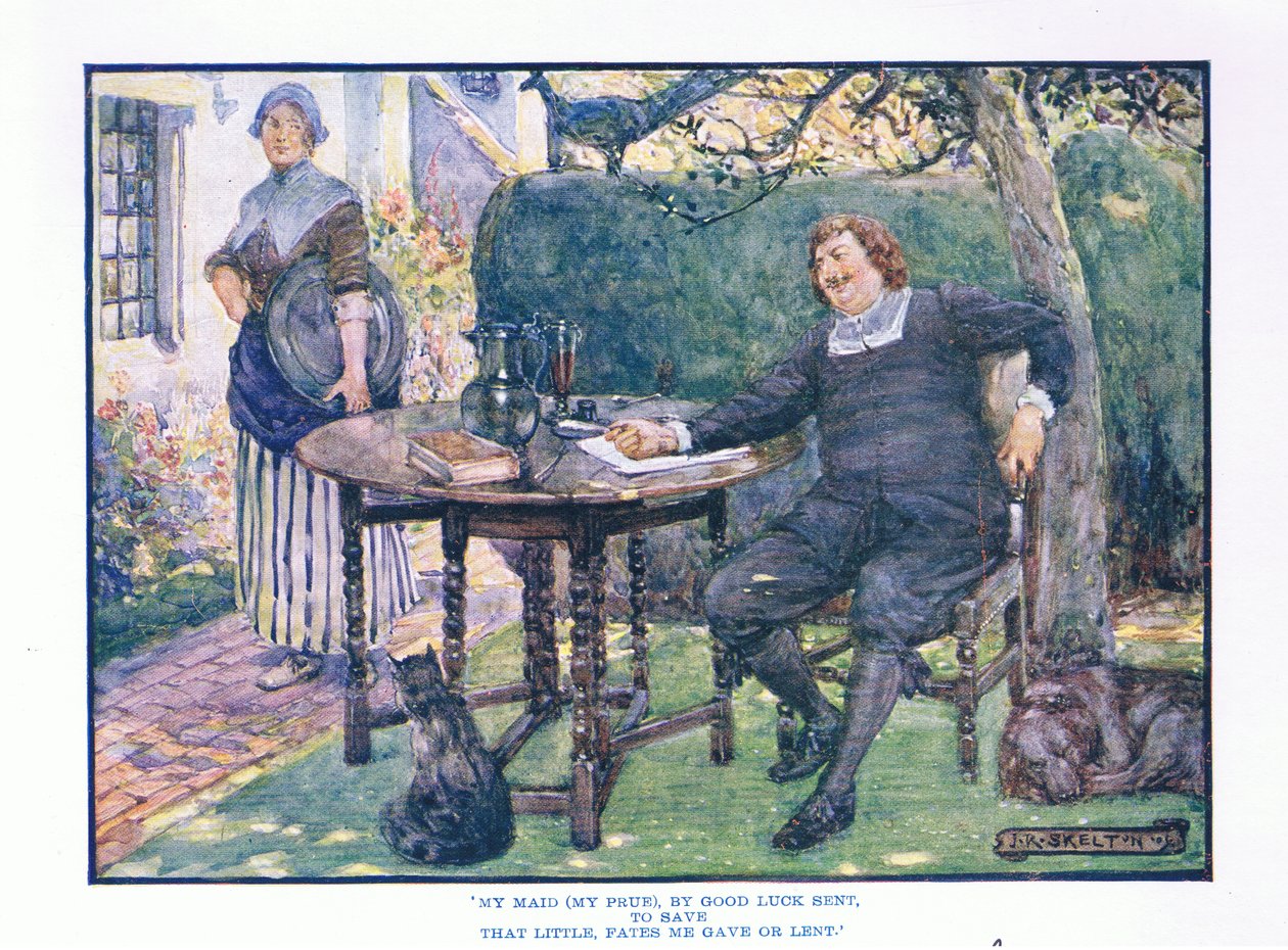 My maid (My Prue), ved held og lykke sendt, fra engelsk litteratur pub.af T C & EC Jack, ca. 1920 af J. R. Skelton