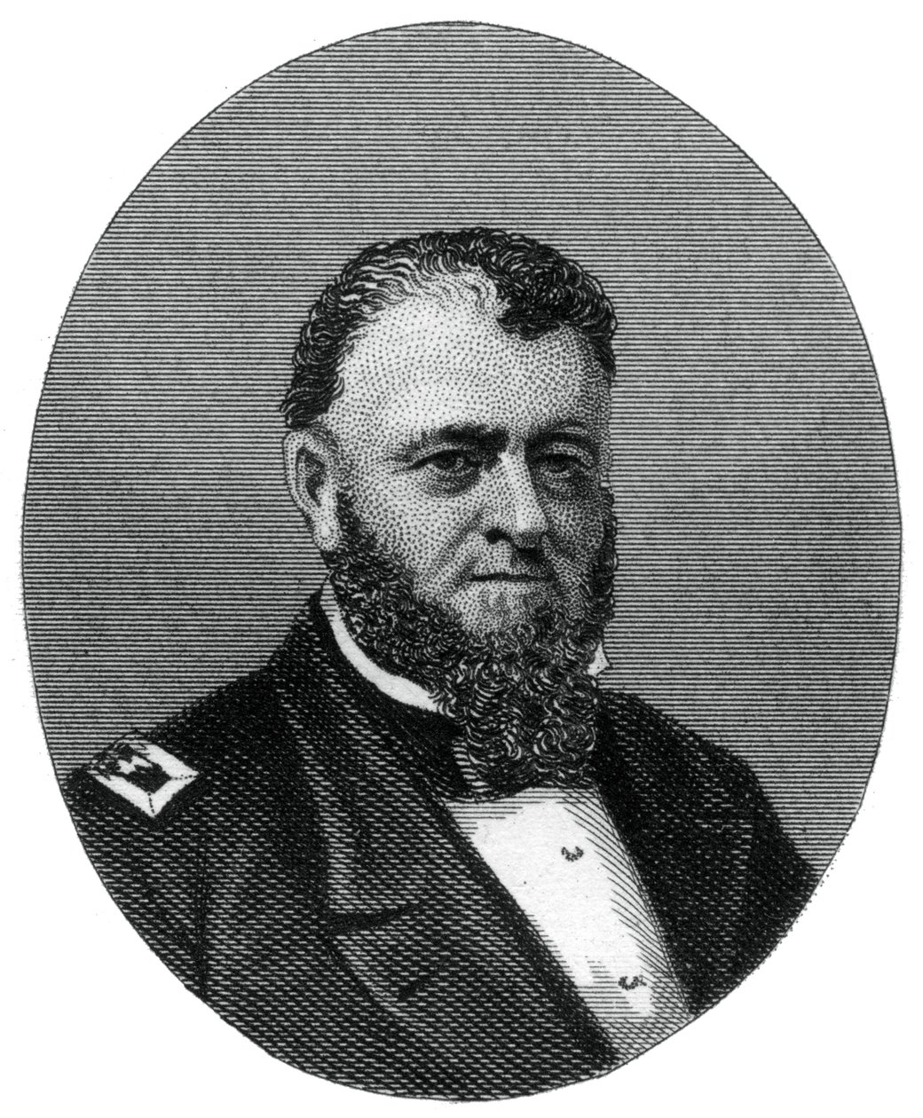 Louis Malesherbes Goldsborough, admiral i den amerikanske flåde, 1862-1867. af J. Rogers