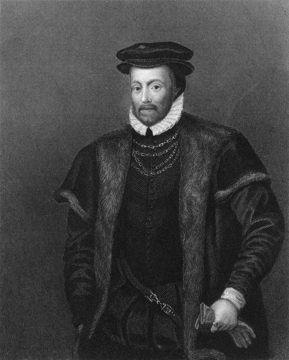 Edward, 1st Lord North, 1825 af J. Thomson