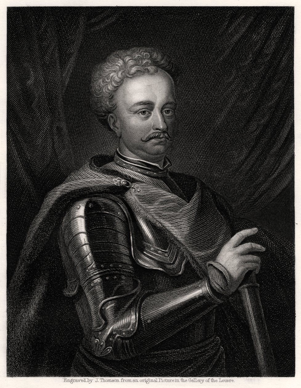 Jan III Sobieski, konge af det polsk-litauiske Commonwealth, 1800-tallet af J. Thomson