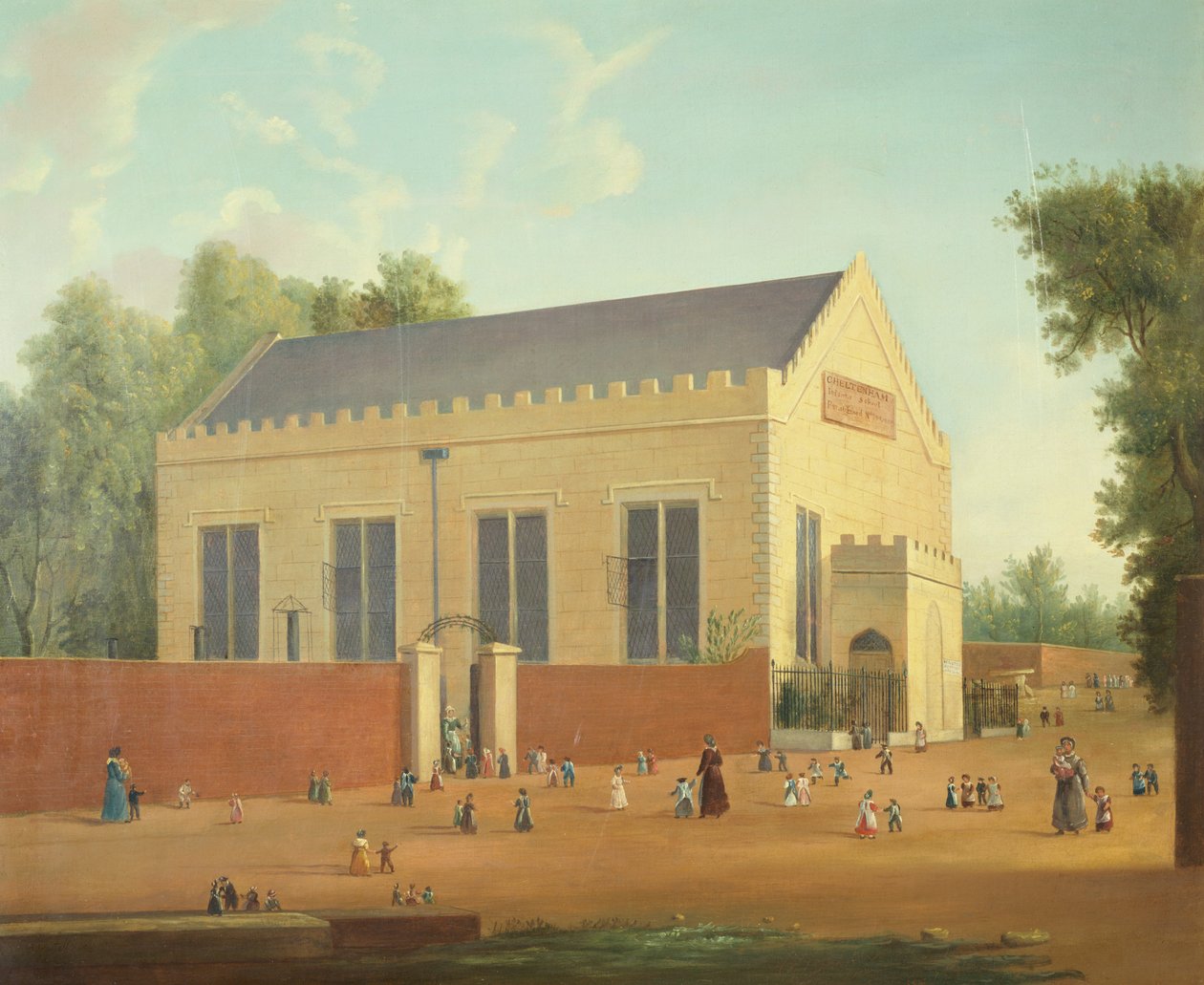 Cheltenham Spædbørnsskole af J. Westall