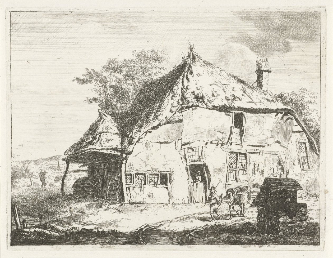 Gård ved en brønd af Jabes Heenck