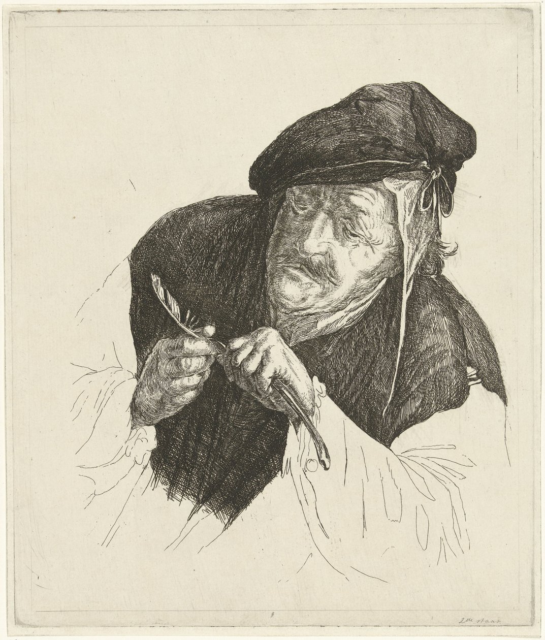 Manden underholder sin pen af Jabes Heenck