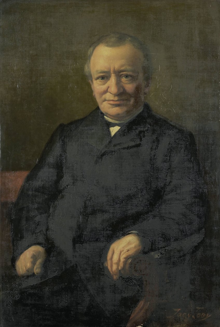 Anthony Gerardus van der Hout (1820-92) af Jac van Looij (signed by artist)