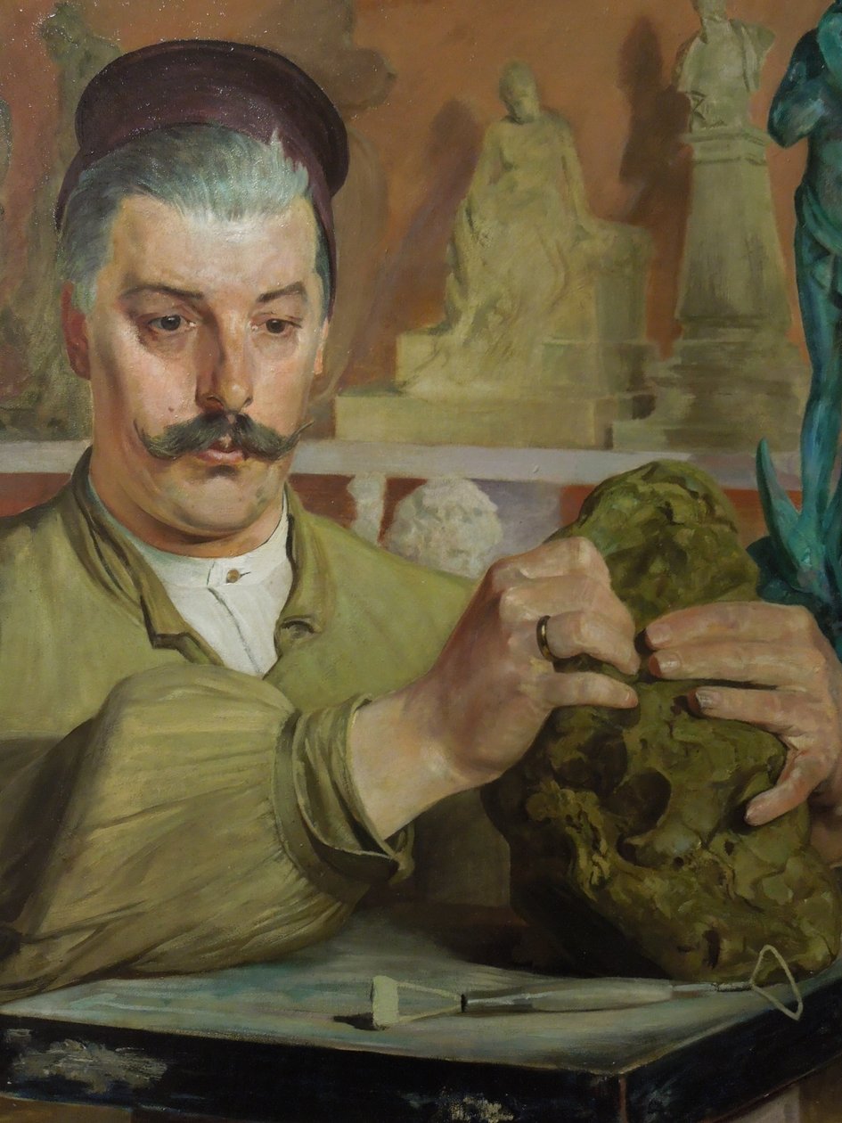 Portræt af Tadeusz Błotnicki af Jacek Malczewski