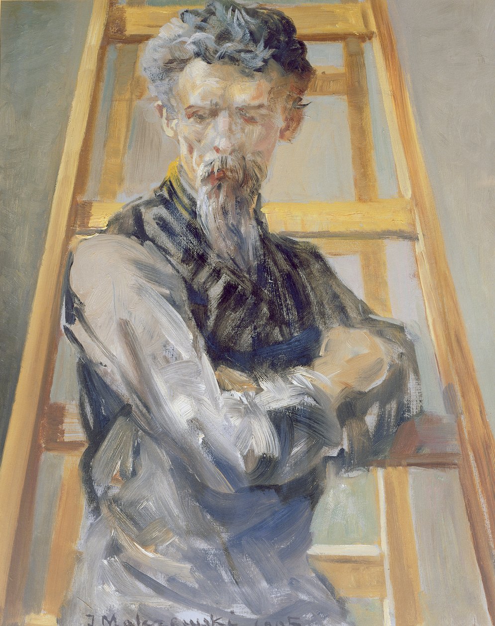 Selvportræt, 1905 af Jacek Malczewski