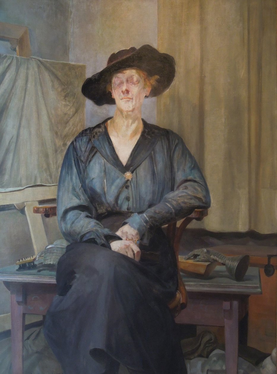 Kunstnerens kone af Jacek Malczewski