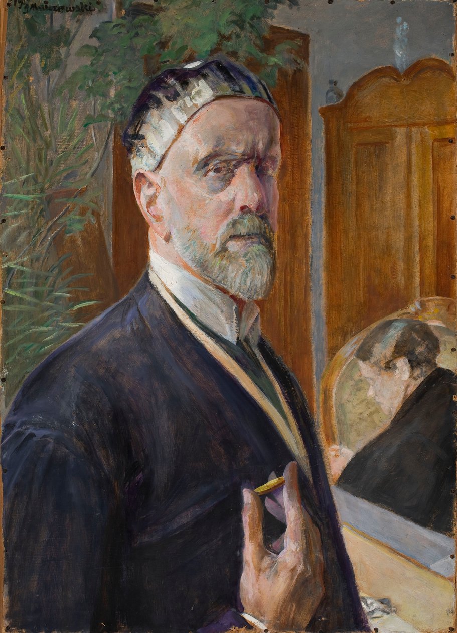 Selvportræt af Jacek Malczewski