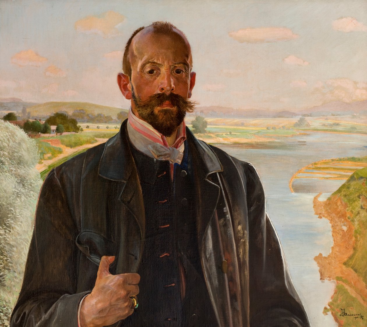 Selvportræt af Jacek Malczewski