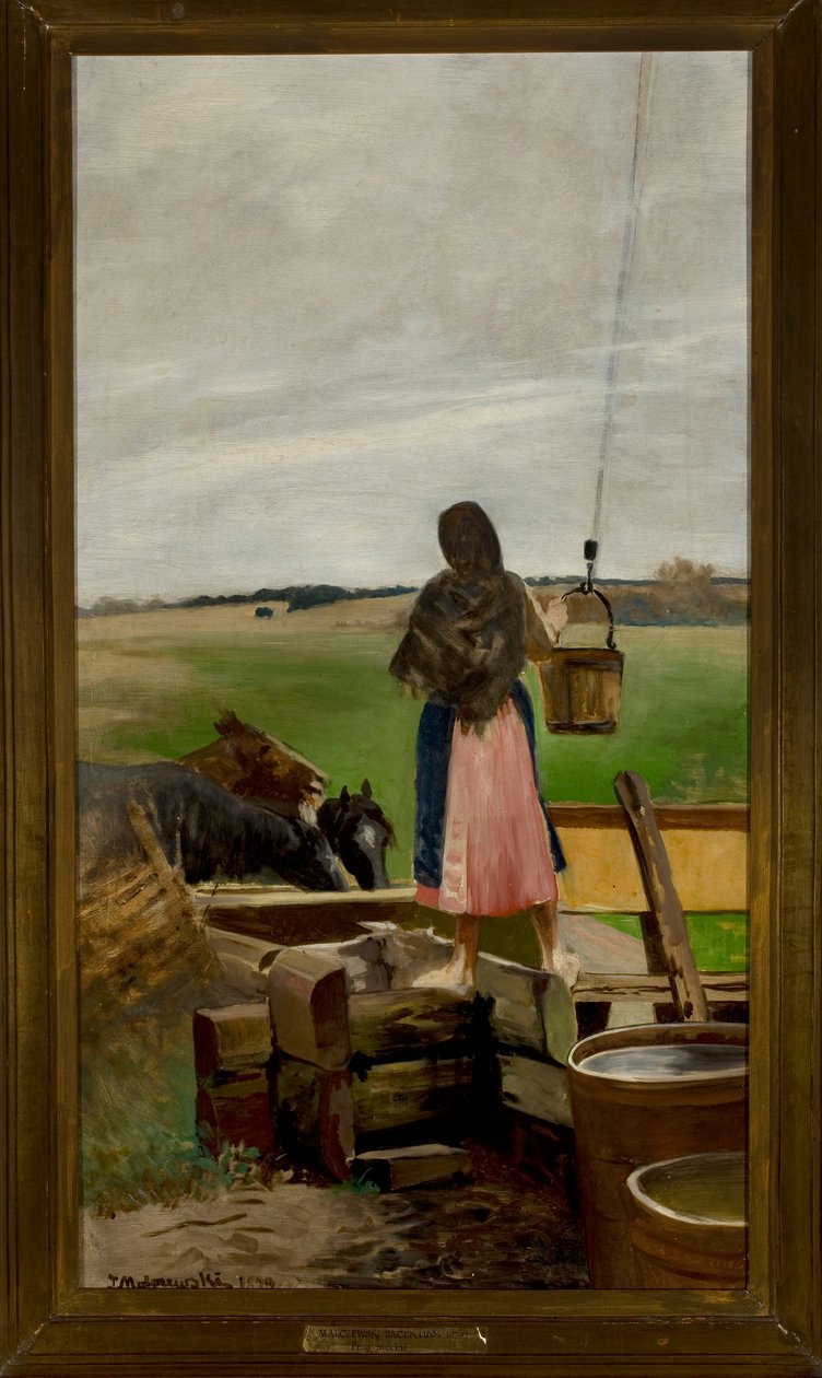 Pige ved brønden af Jacek Malczewski