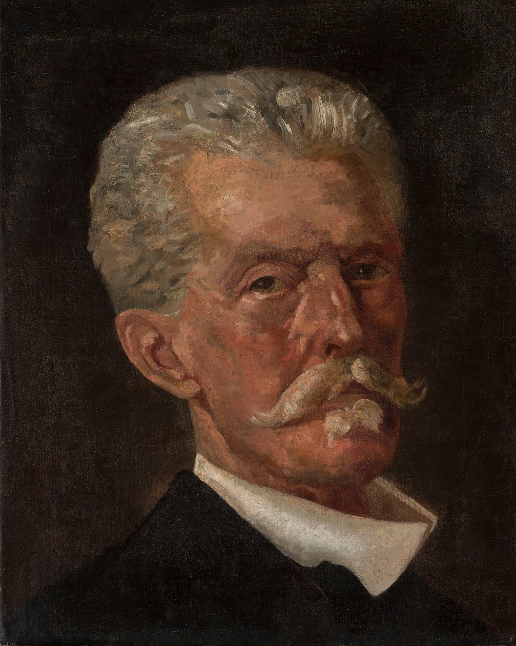 En mands hoved af Jacek Malczewski