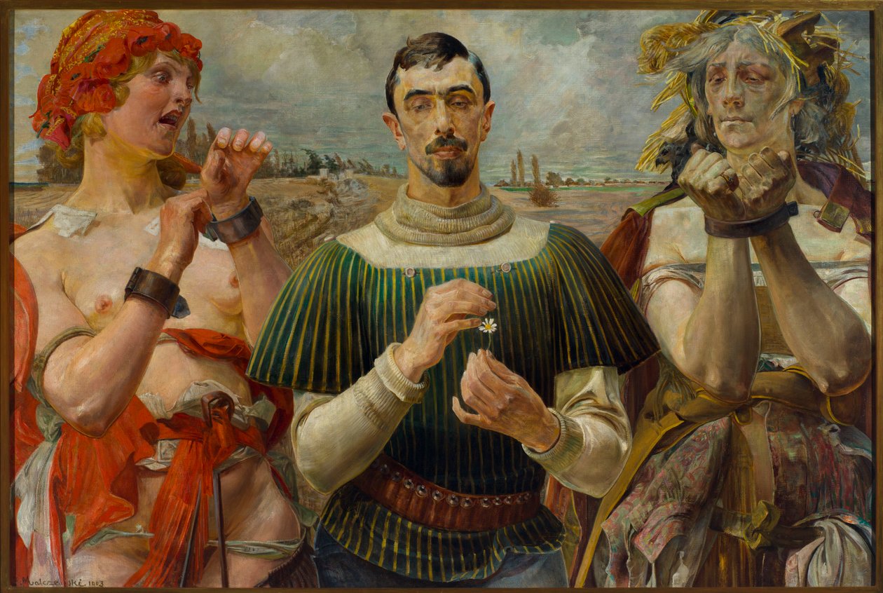 Den polske Hamlet – Et portræt af Aleksander Wielopolski af Jacek Malczewski