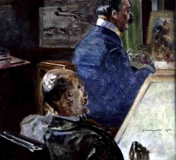 I Kunstnerens Atelier af Jacek Malczewski