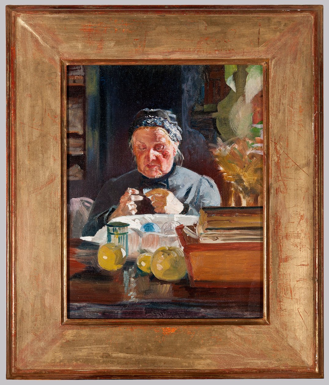 Kvinde ved bordet, skitse af Jacek Malczewski