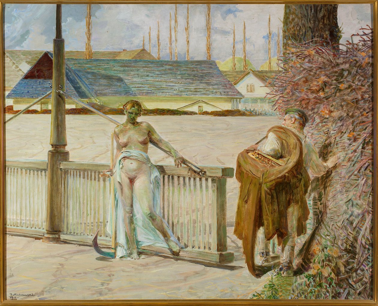 Mit liv - højre del af triptykonet af Jacek Malczewski