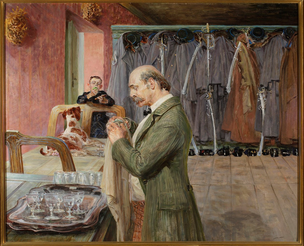 Mit liv – den midterste del af triptykonet af Jacek Malczewski