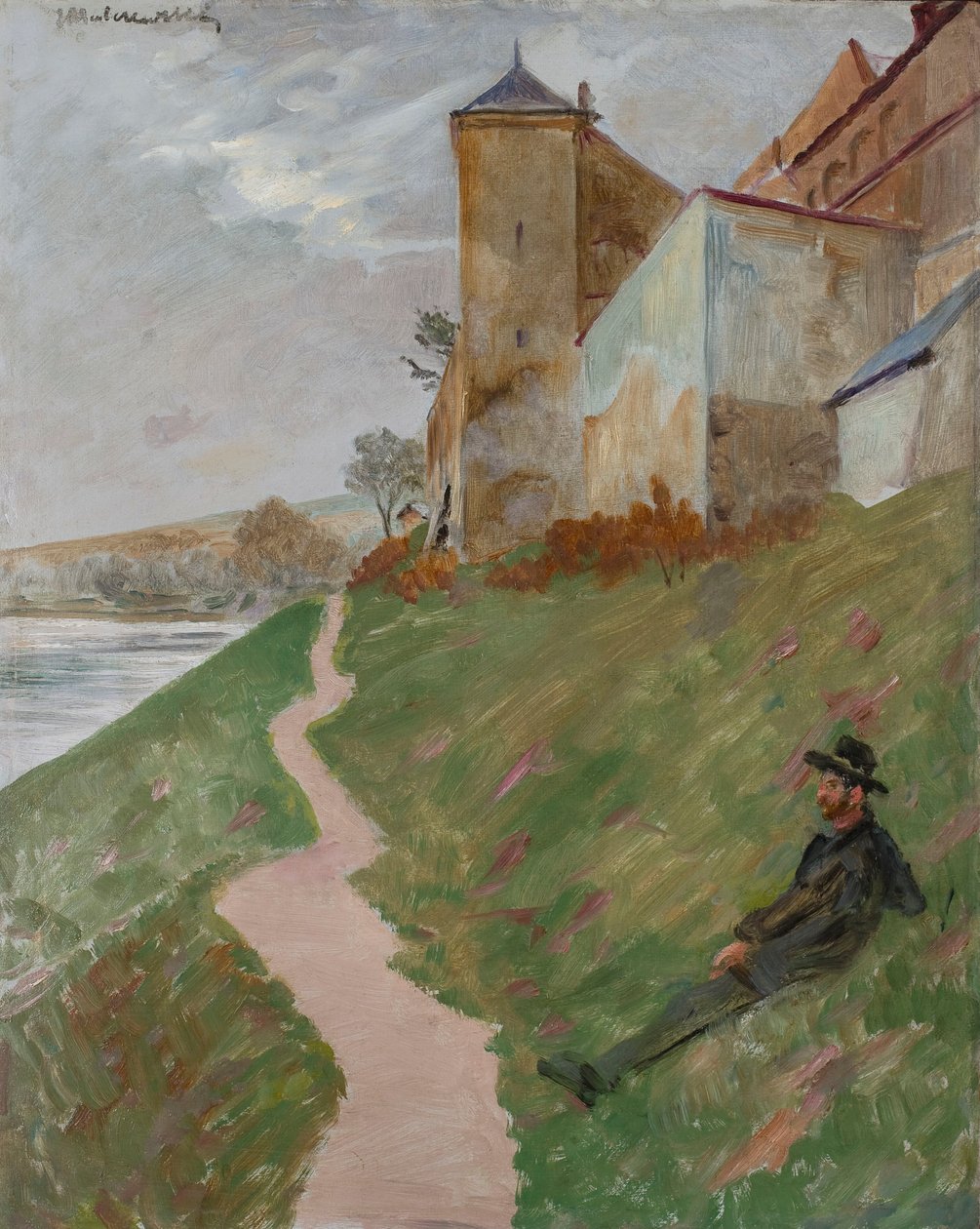 På norbertinernonnernes klosterhøj af Jacek Malczewski