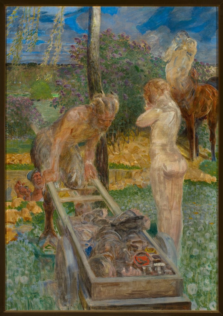 Malerenes begravelse af Jacek Malczewski