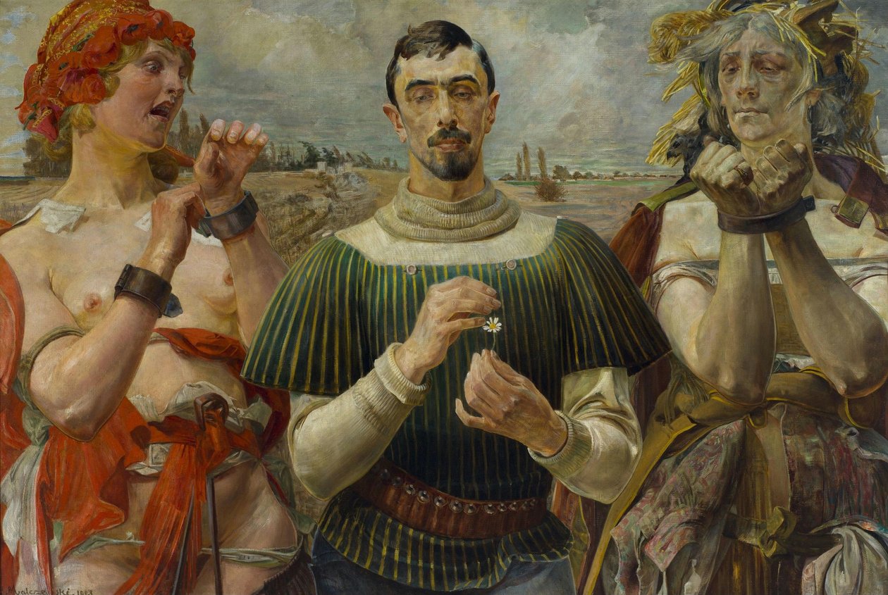 Polsk Hamlet af Jacek Malczewski