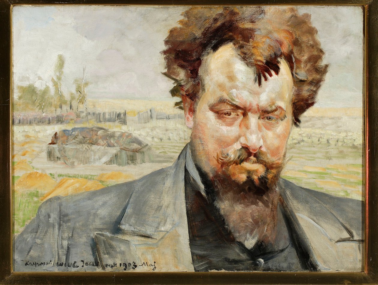 Et portræt af Jan Kasprowicz af Jacek Malczewski