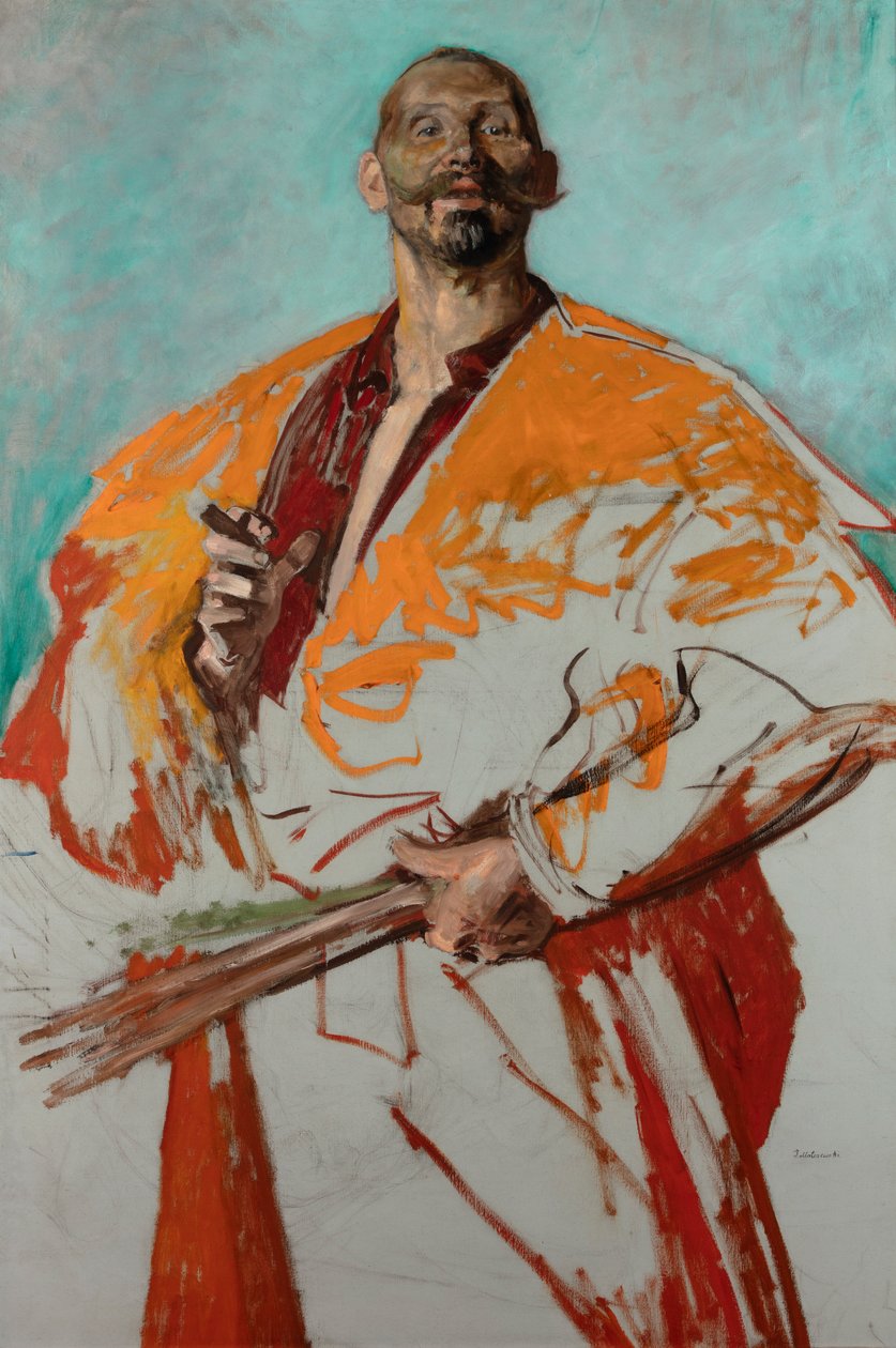 Portræt af Leon Wyczółkowski af Jacek Malczewski
