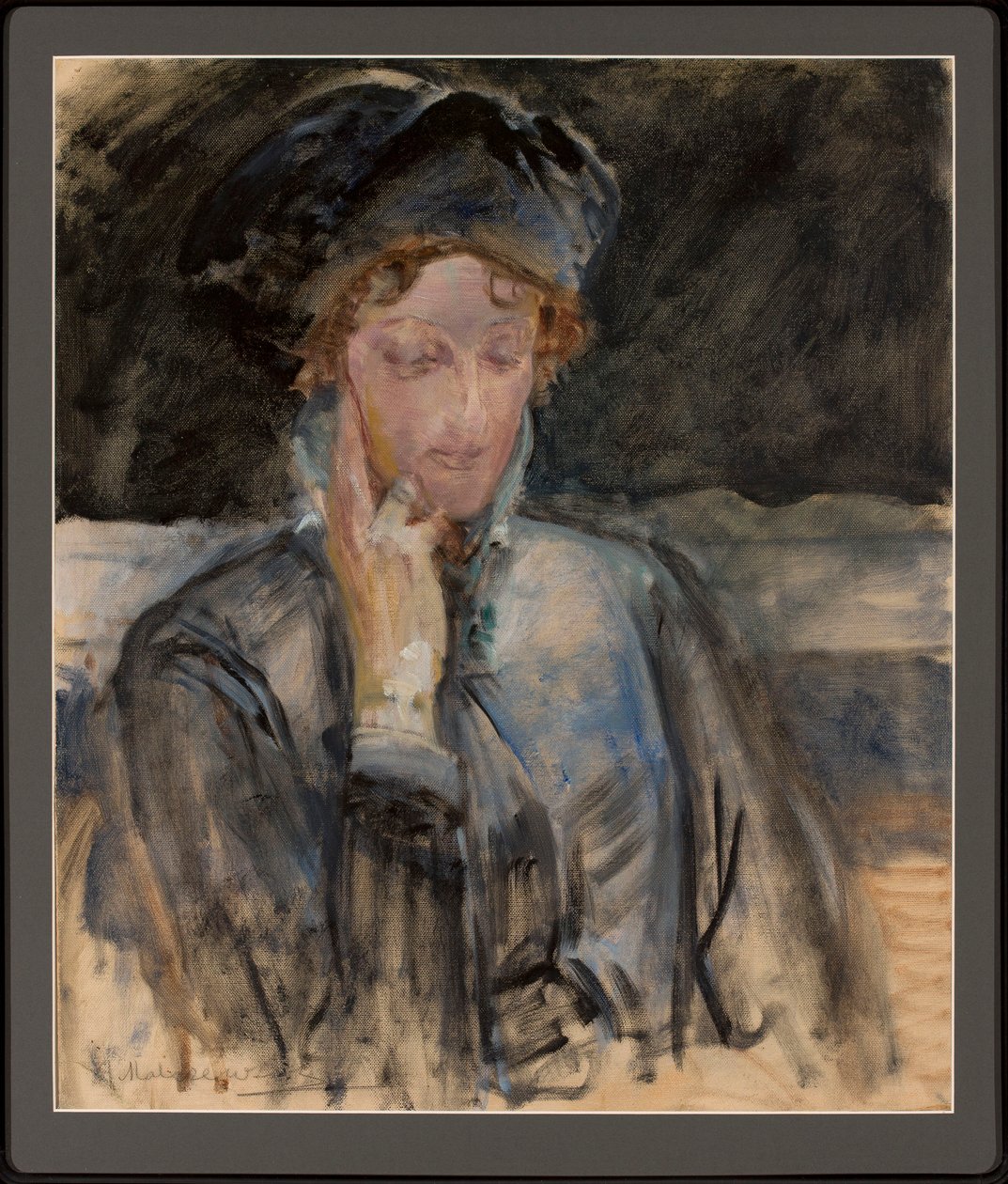 Portræt af Maria Balowa af Jacek Malczewski