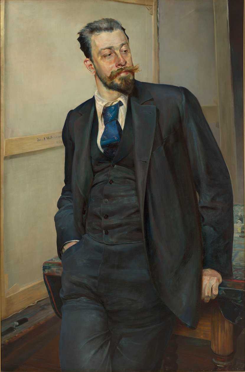 Portræt af Michał Wywiórski af Jacek Malczewski