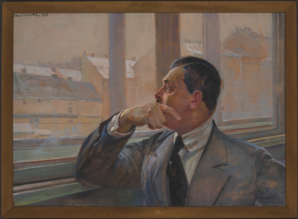 Portræt af Mieczysław Gąsecki af Jacek Malczewski