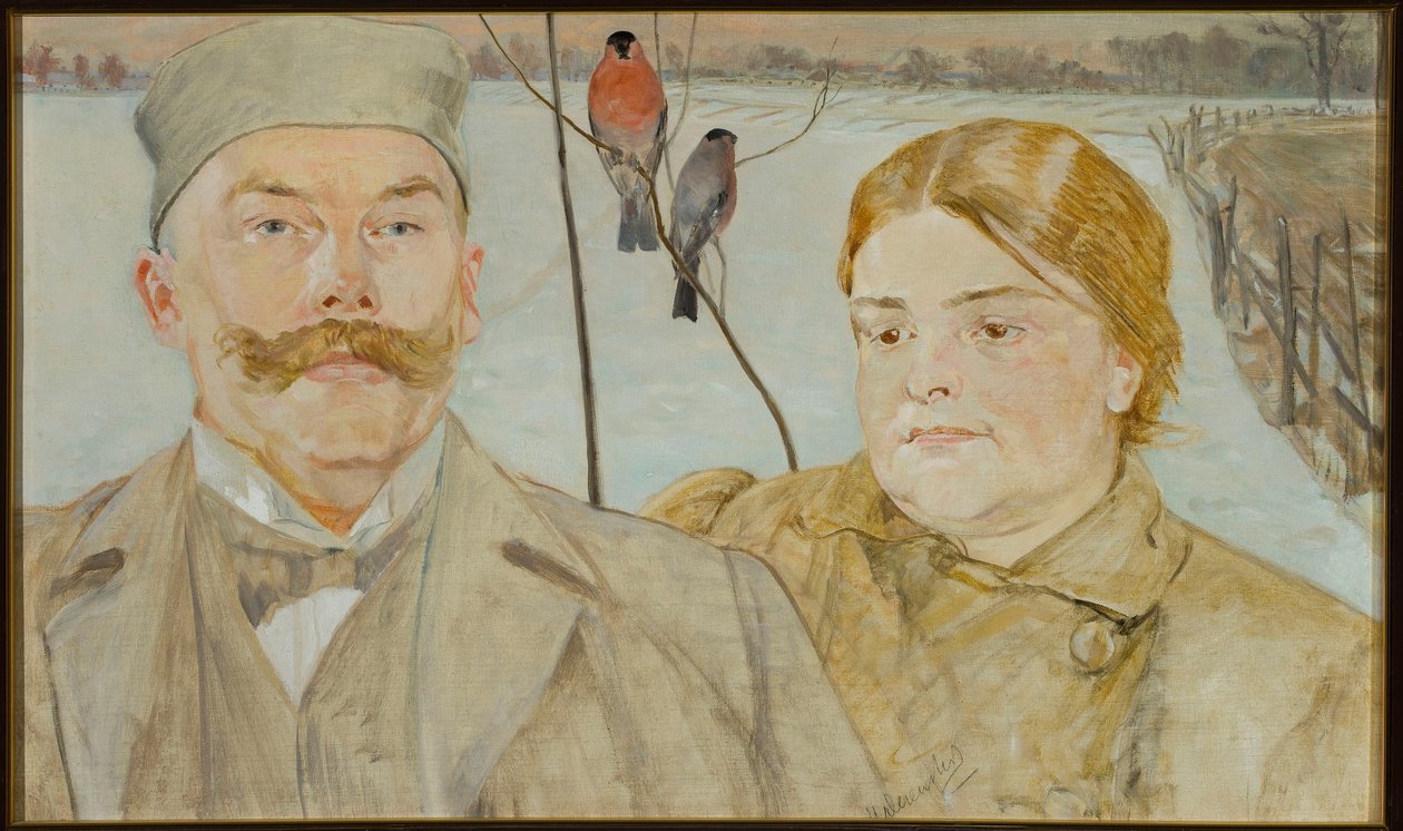 Portræt af Wacław og Helena Karczewski af Jacek Malczewski