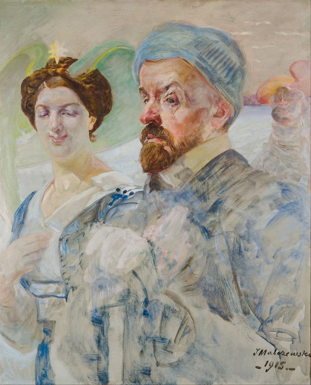 Selvportræt af Jacek Malczewski
