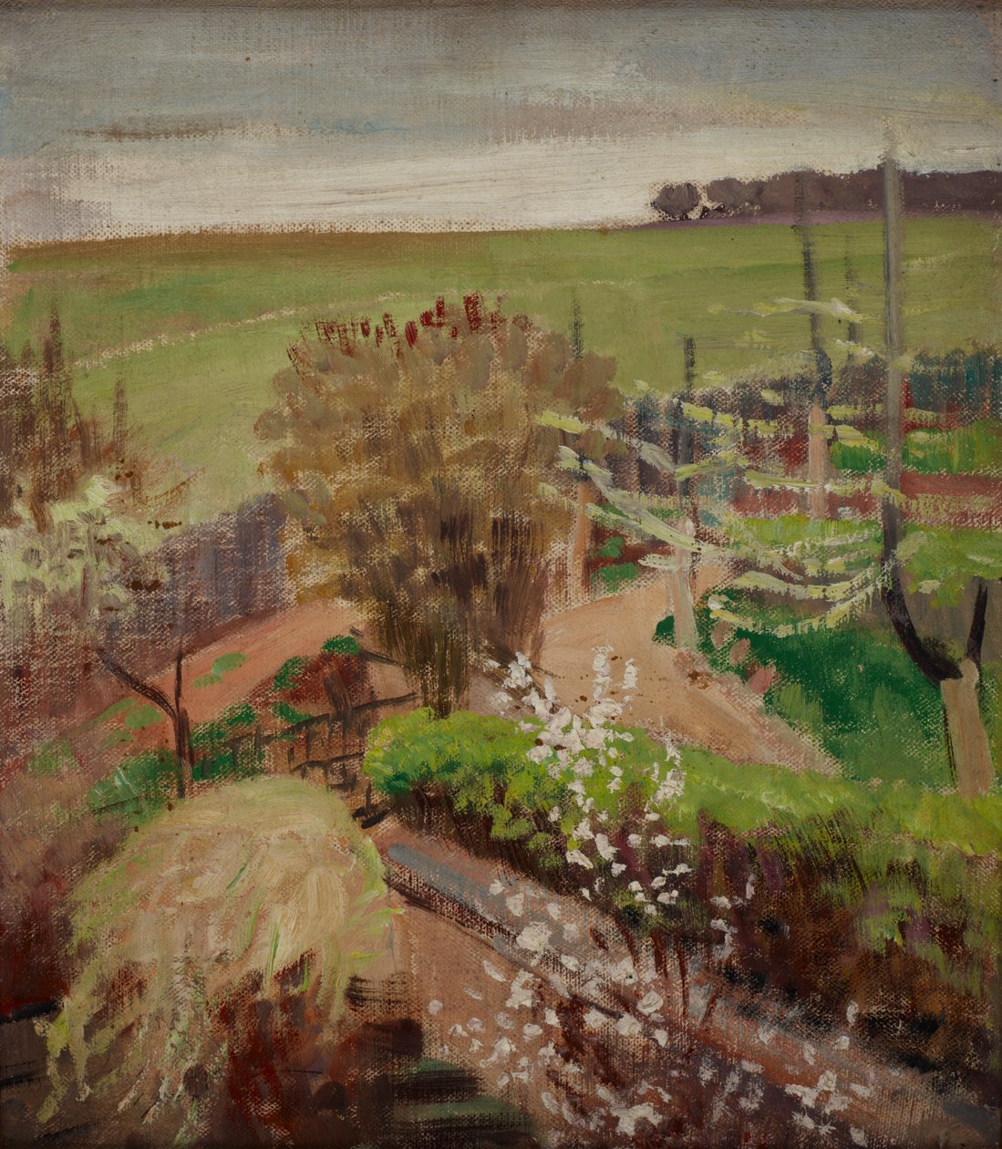 Forårslandskab fra landskabet af Jacek Malczewski