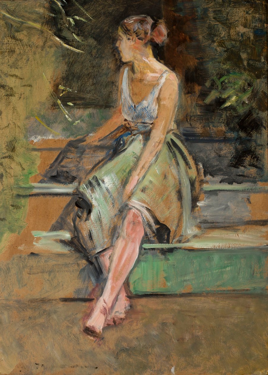 Studie af en pige af Jacek Malczewski