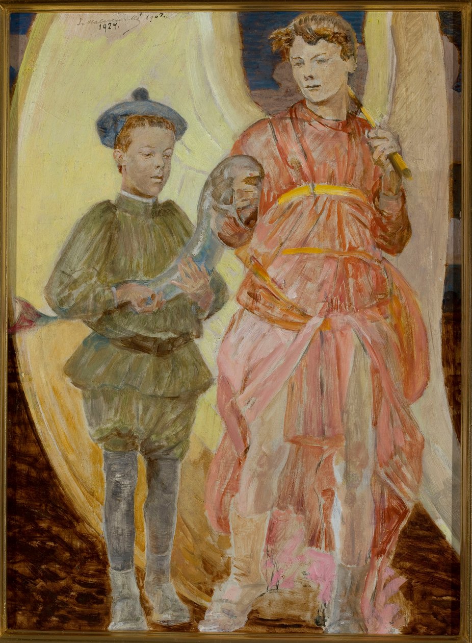 Tobias med englen af Jacek Malczewski