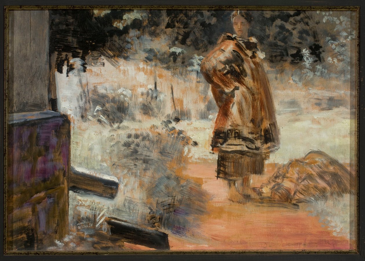 Den forgiftede brønd, skitse af Jacek Malczewski