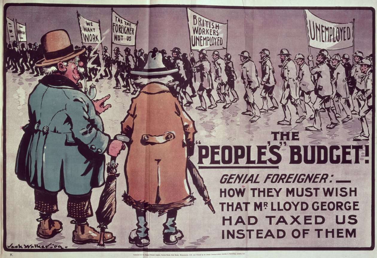 "Folkets budget", 1909 af Jack Walker