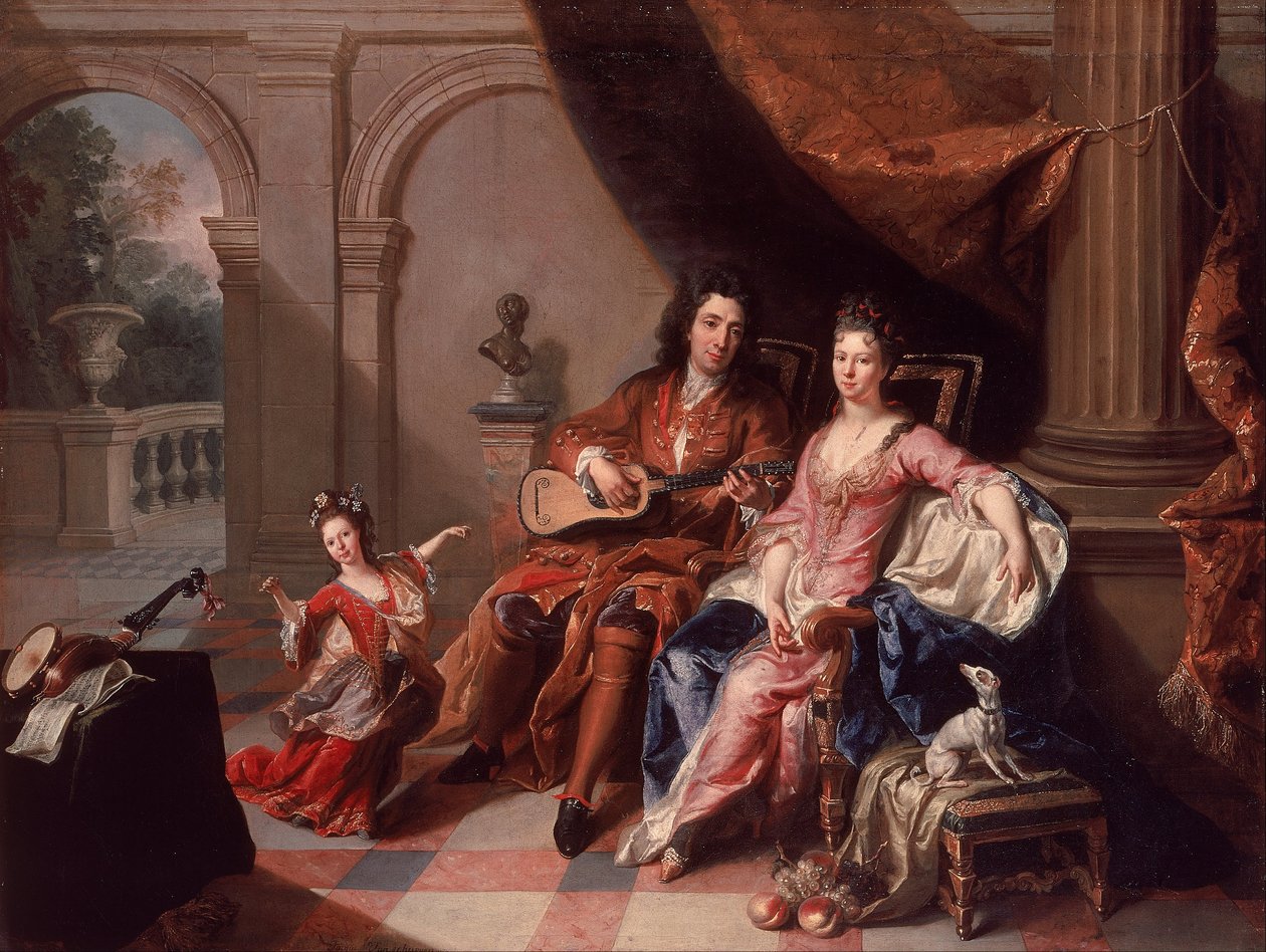 Guitaristen af Jacob van Schuppen