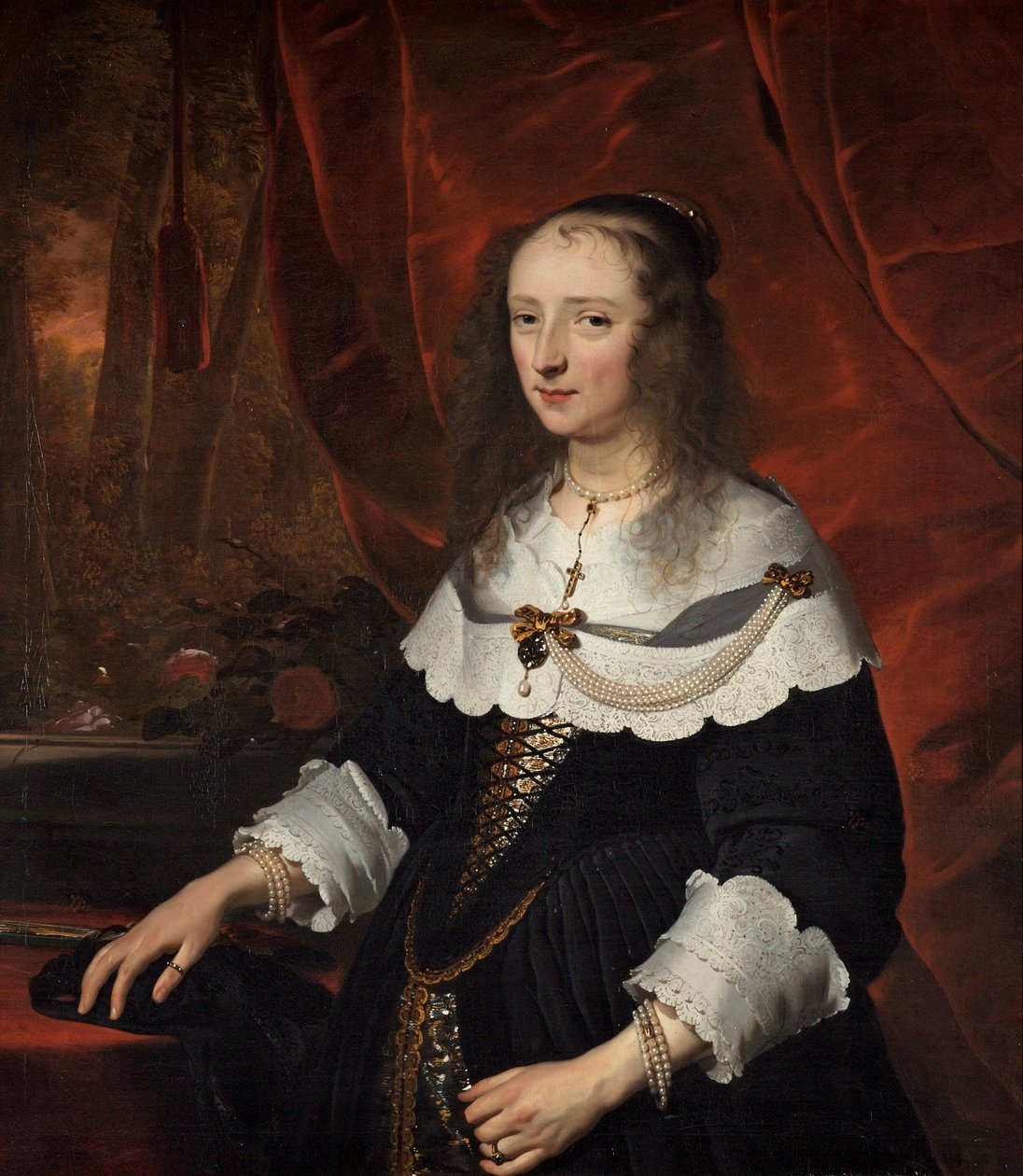 Ukendt dame, ca.1645 af Jacob Adriensz Backer