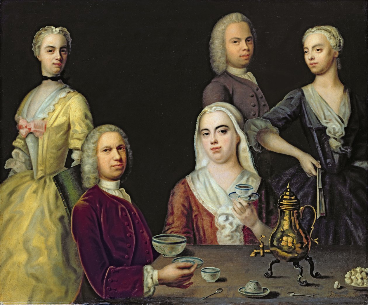Familien Denner af Jacob Denner