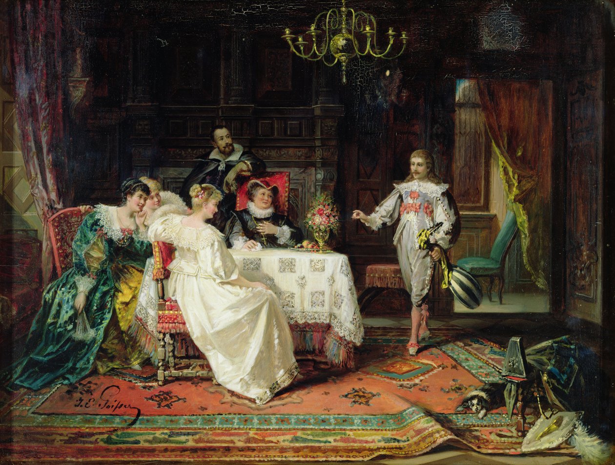 Troubadourens indgang af Jacob Emmanuel Gaisser
