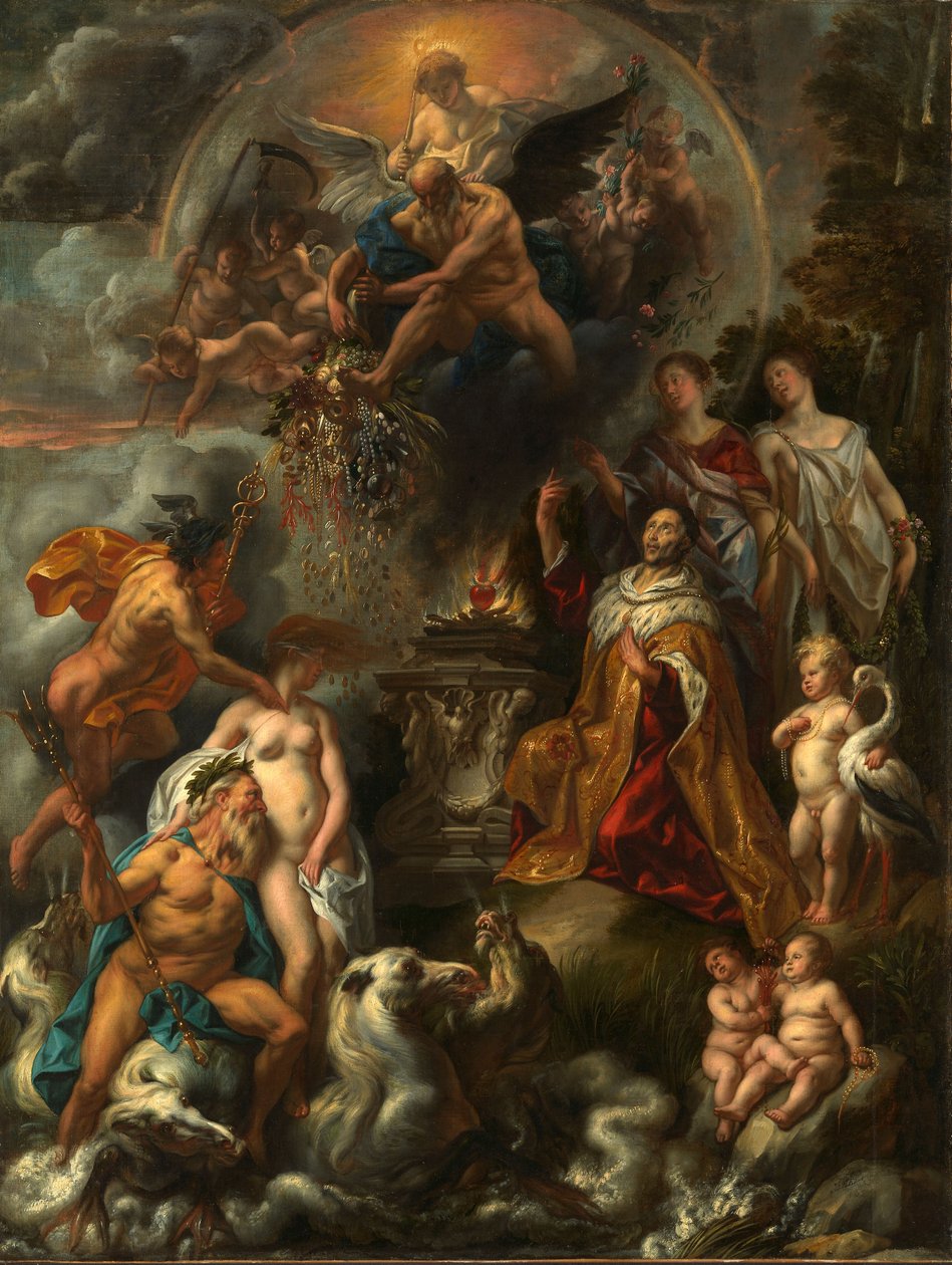 Allegori om freden i Westfalen af Jacob Jordaens