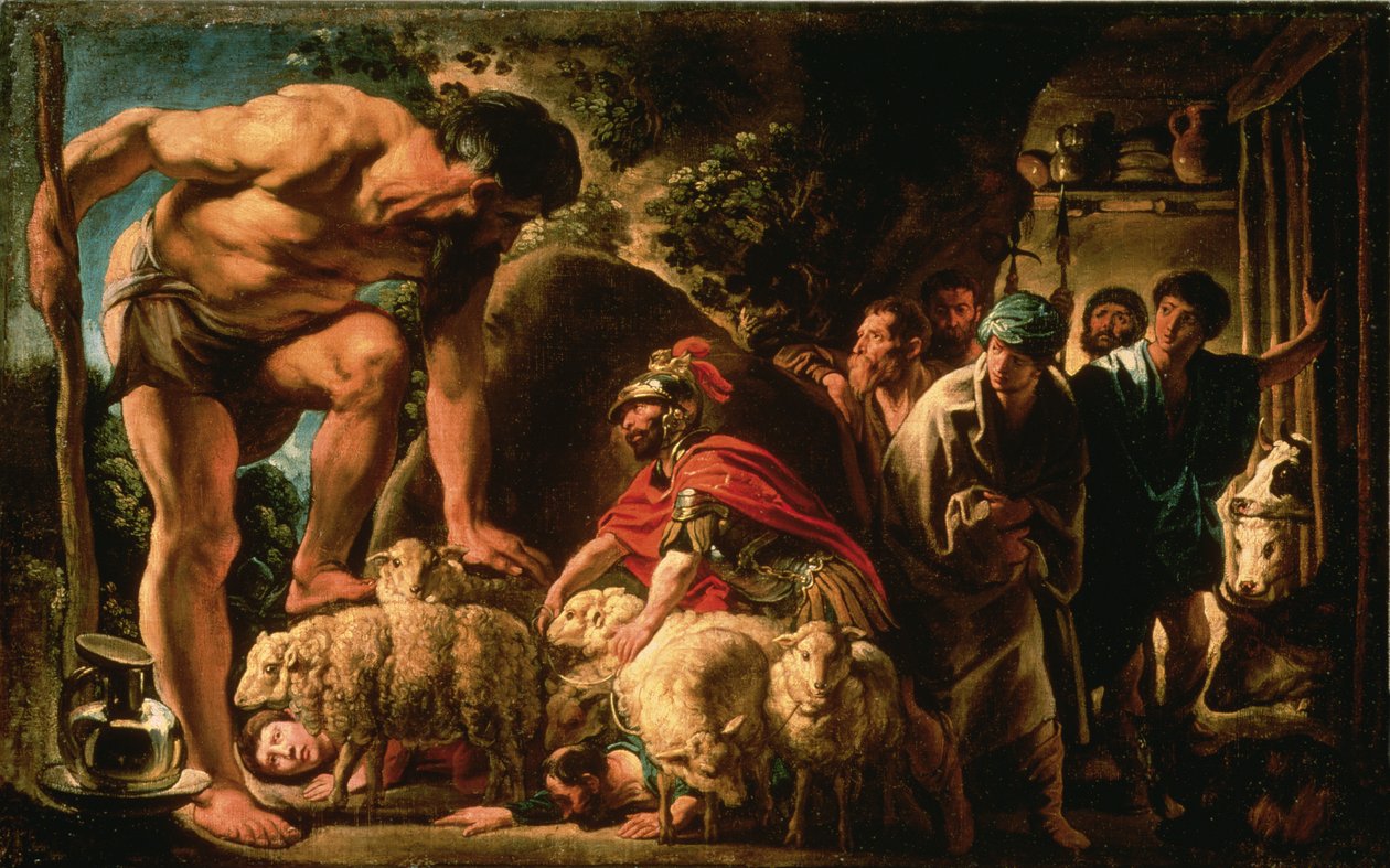 Odysseus af Jacob Jordaens