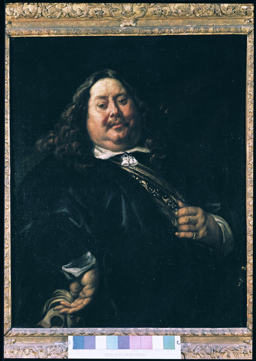 Portræt af en mand af Jacob Jordaens