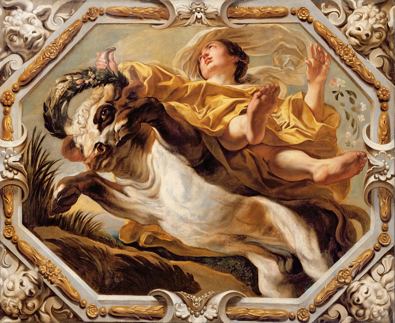 Tyren, fra stjernetegnene (se også 196700 til 196711) af Jacob Jordaens