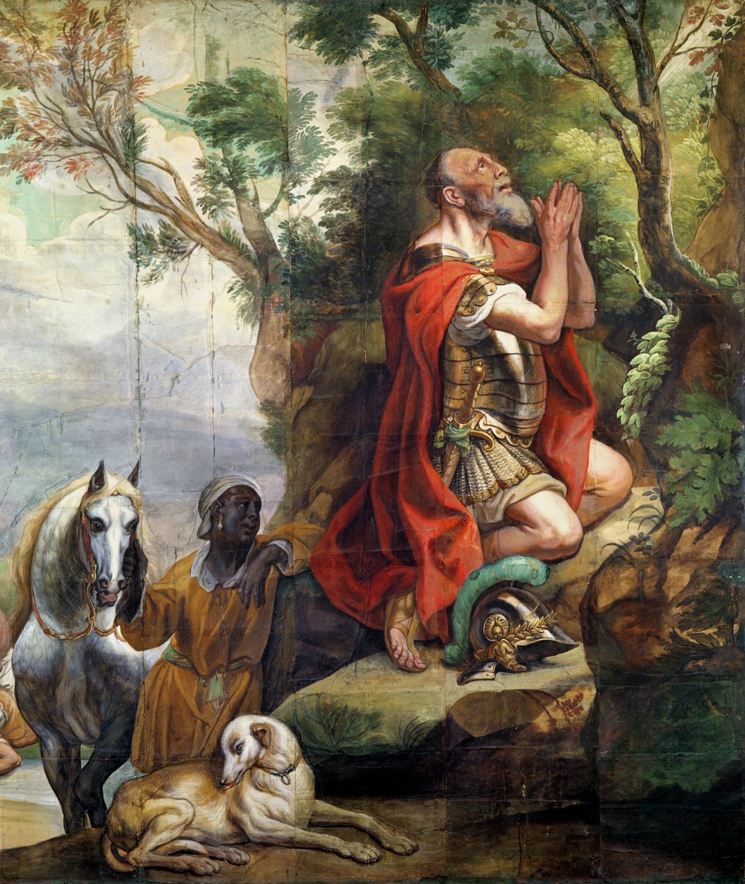 Gideons bøn, tegneserie til et gobelin af Jacob Jordaens