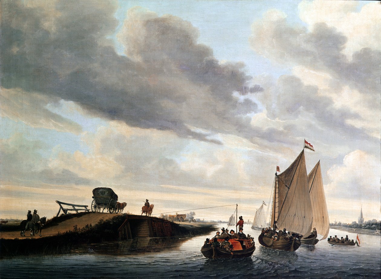 Vandtræneren af Jacob van Ruisdael