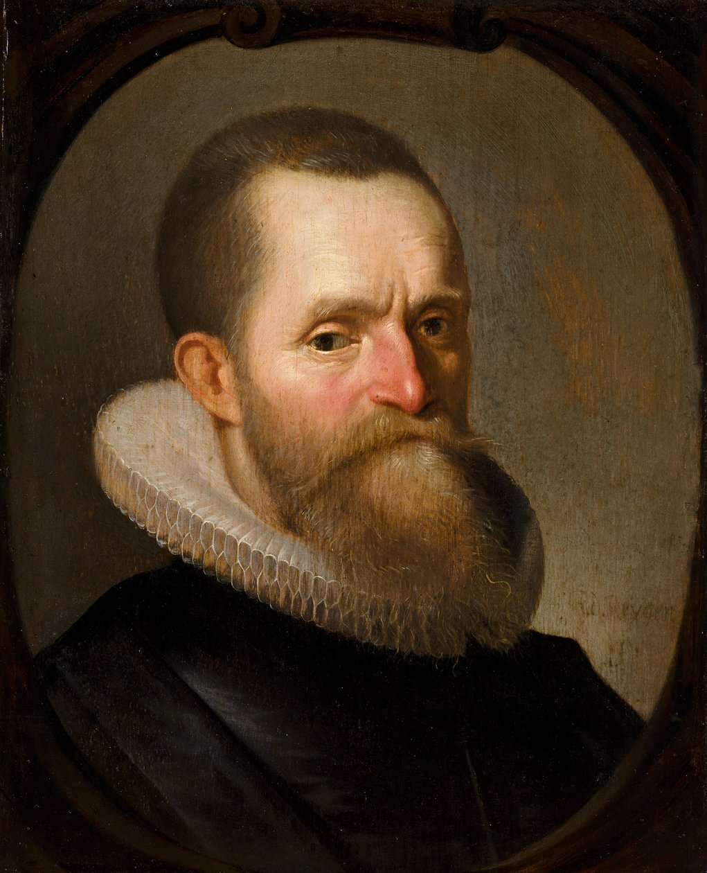 Portræt af en mand af Jacob de Reyger